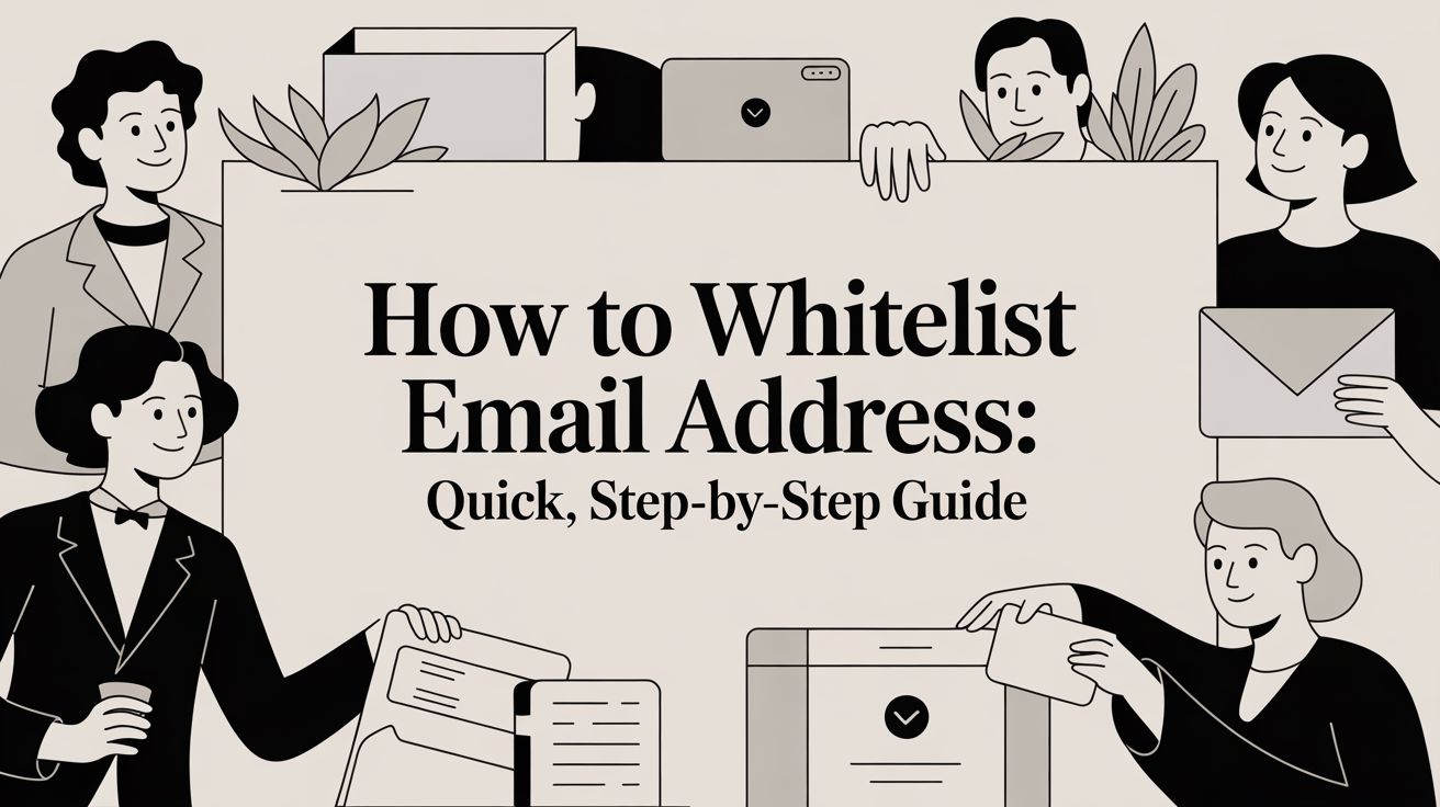 How to whitelist an email address: a simple guide