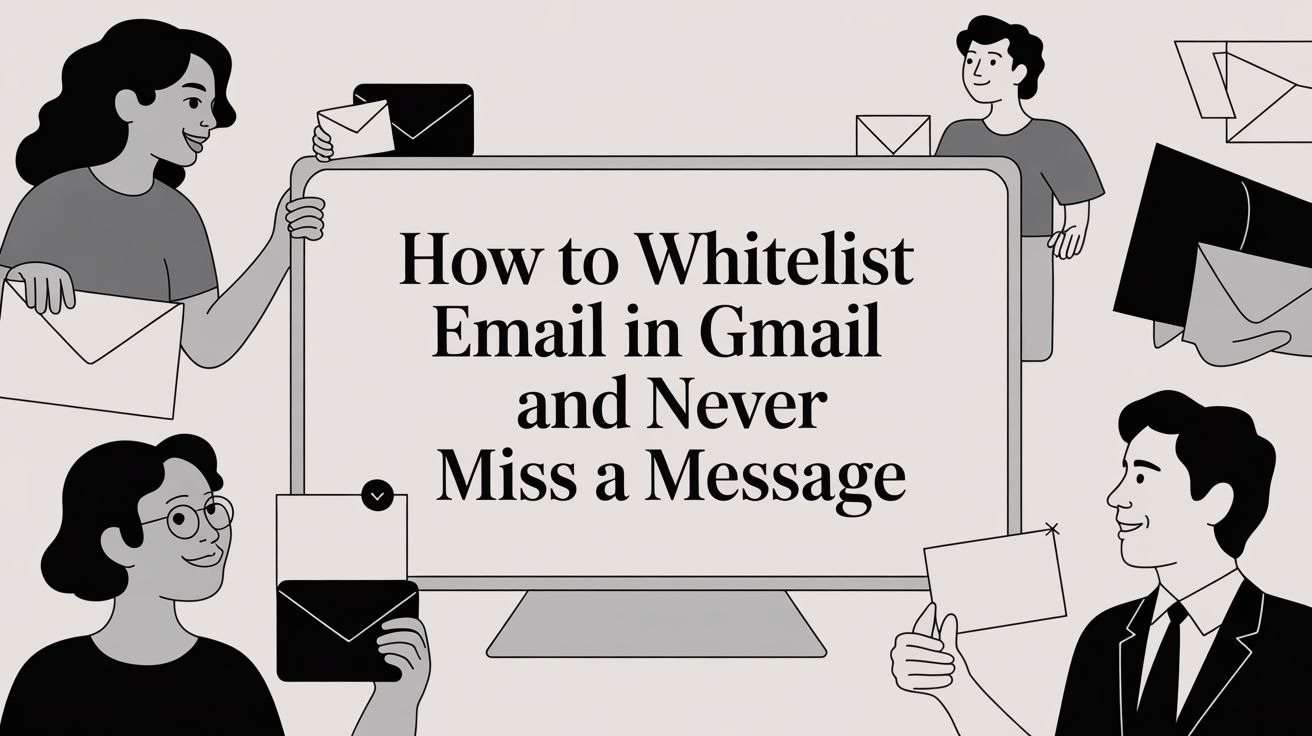 How to Whitelist an Email in Gmail and Never Miss a Message